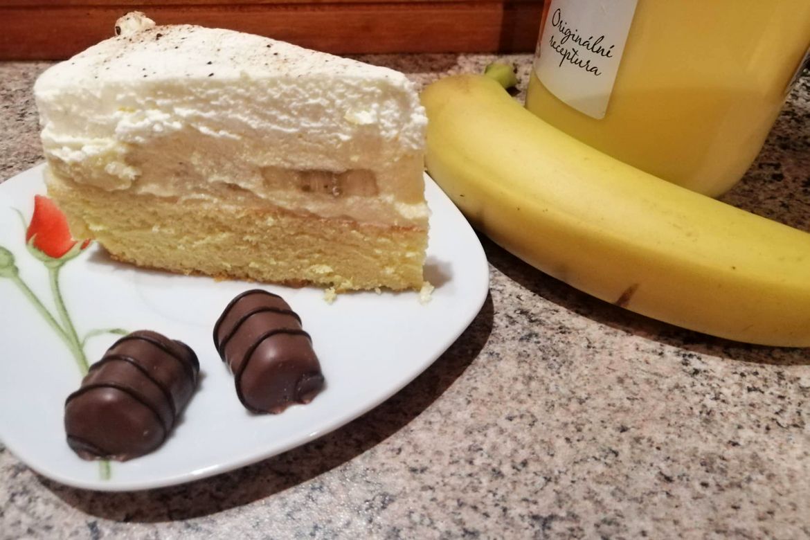 banánová torta